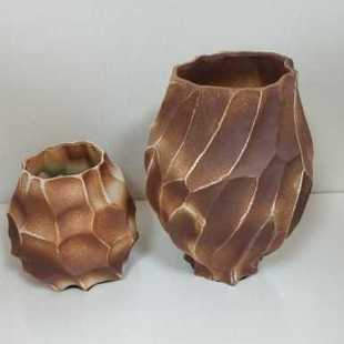 饰品 现代简约创意陶瓷花瓶花器样板房售楼处桌面餐桌玄关软装