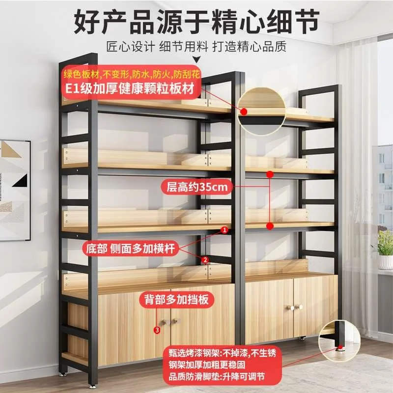 书架置物架落地卧室收纳架子铁艺储家用物架客厅多层儿童简易新品