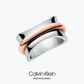 KJCZPR2001 RING CK鸳鸯色戒指 KLEIN SLINKY 2020 CALVIN