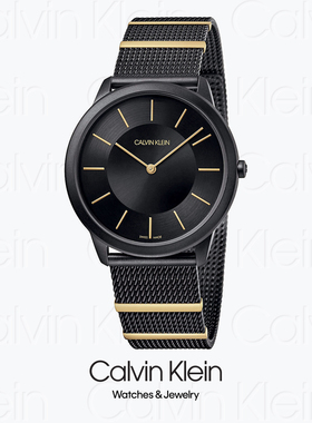 WATCH - 2021 CALVIN KLEIN MINIMAL K3M514Z1 - CK情侣腕表