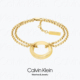 2023 35000337 Calvin BRACELET Klein Twisted CK情侣款 手链