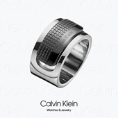 2017 KJ4QBR2001 CALVIN RING KLEIN CONFIDENCE CK男士 戒指