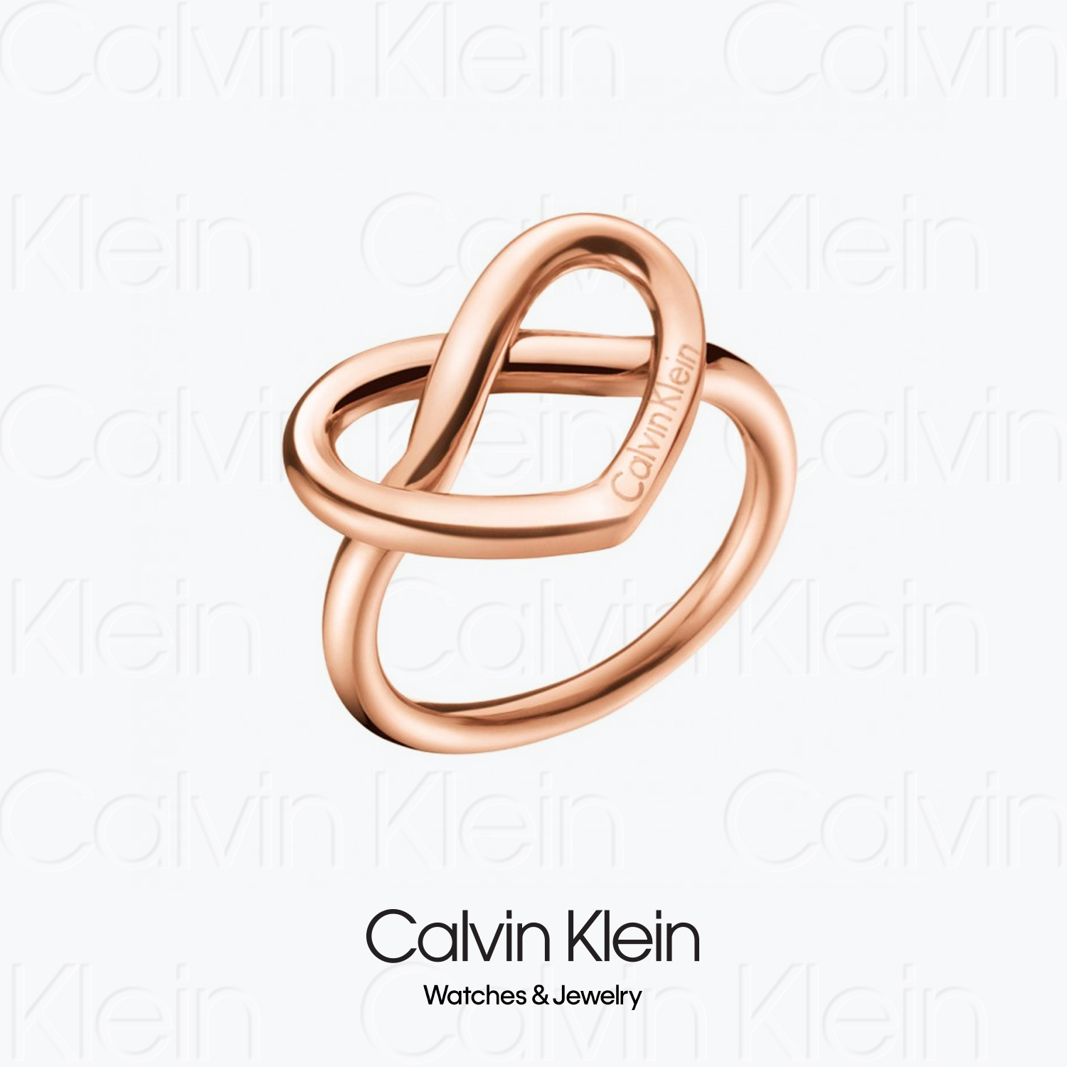 CalvinKlein女士心桃戒指