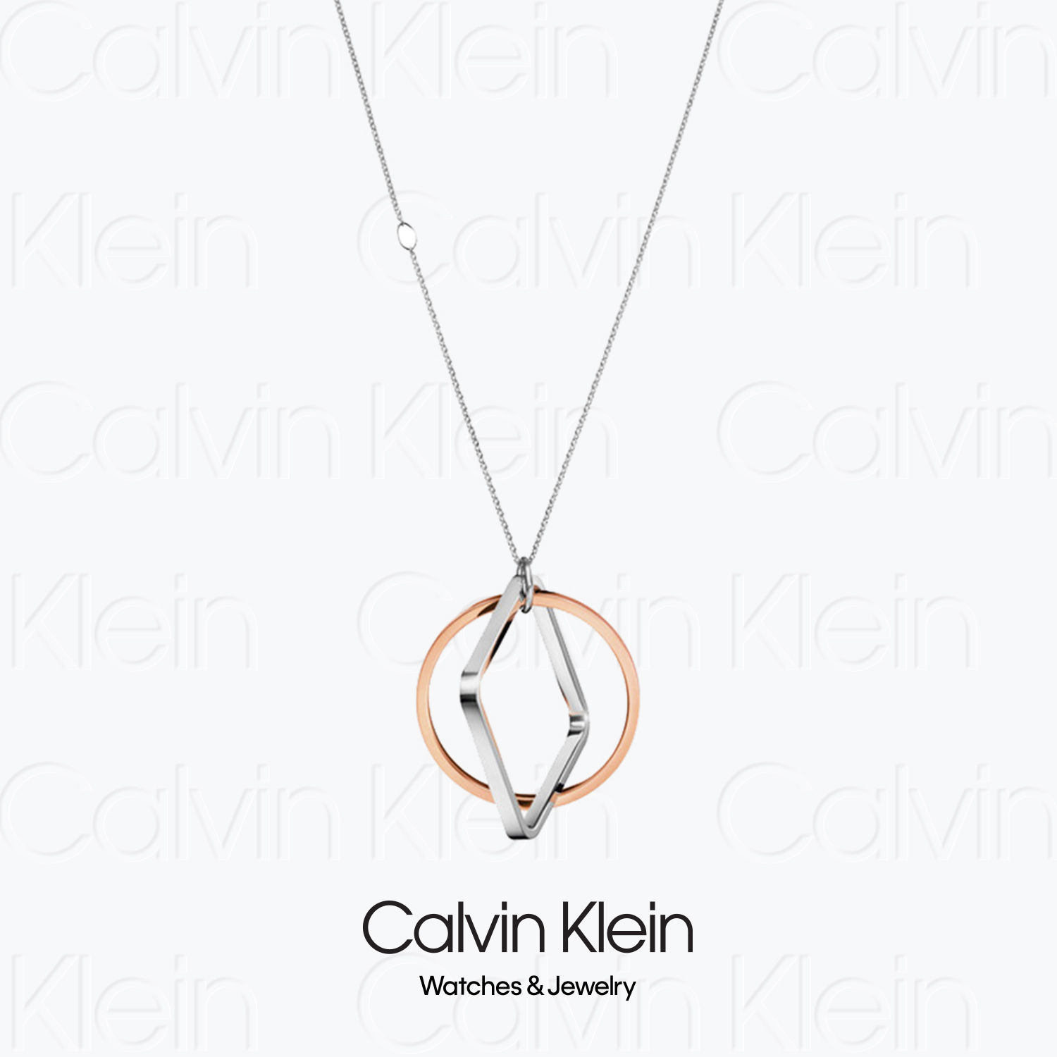 CalvinKlein女款长款毛衣链