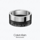 2019 宽版 CALVIN BOOST RING CK男士 KLEIN KJ5RBR2101 戒指