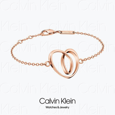 CalvinKlein女士爱心桃手链