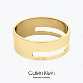 2025 35000673 Calvin BANGLE Klein Geometric CK灯箱款 手镯