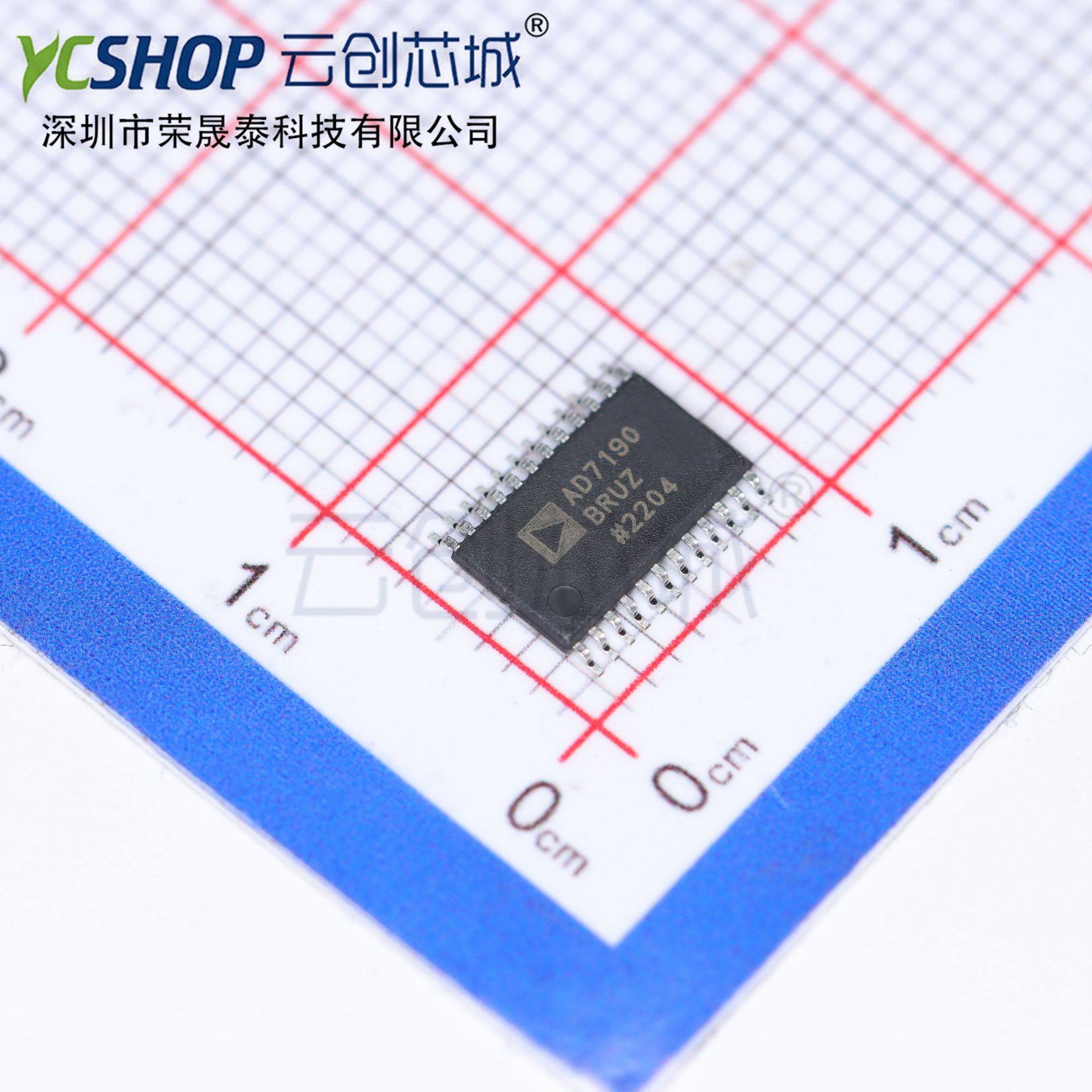 AD7190BRUZ AD7190BRUZ-REEL 模数转换器 - ADC TSSOP-24 全新原