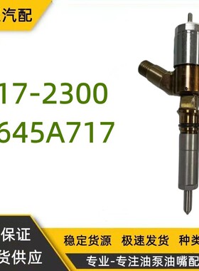 工程机械喷油器总成317-2300卡特油嘴2645A717适用于C6.6/C6.4