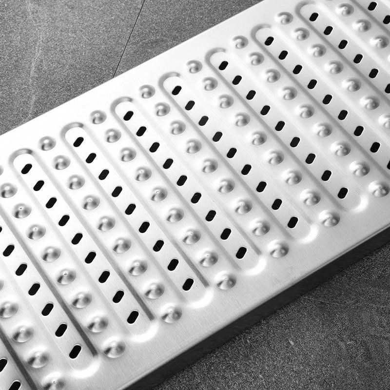 排水沟地沟盖板球墨铸铁井盖厨房不锈钢下水道塑料格栅雨水篦子