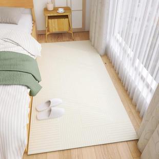 卧室地垫2024新款 日式 房间满铺可擦洗防水防滑全铺床边毯垫子地毯