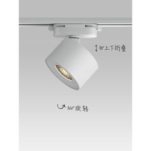 新款 軌道燈防眩 led軌道射燈cob導(dǎo)軌燈客廳電視背景墻餐廳照畫明裝