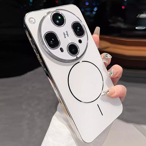 适用于oppofindx8ultra手机壳高级感findx8s电镀细圈磁吸findx8s+高端男女款x8简约OPPOx7全包防摔带镜头膜