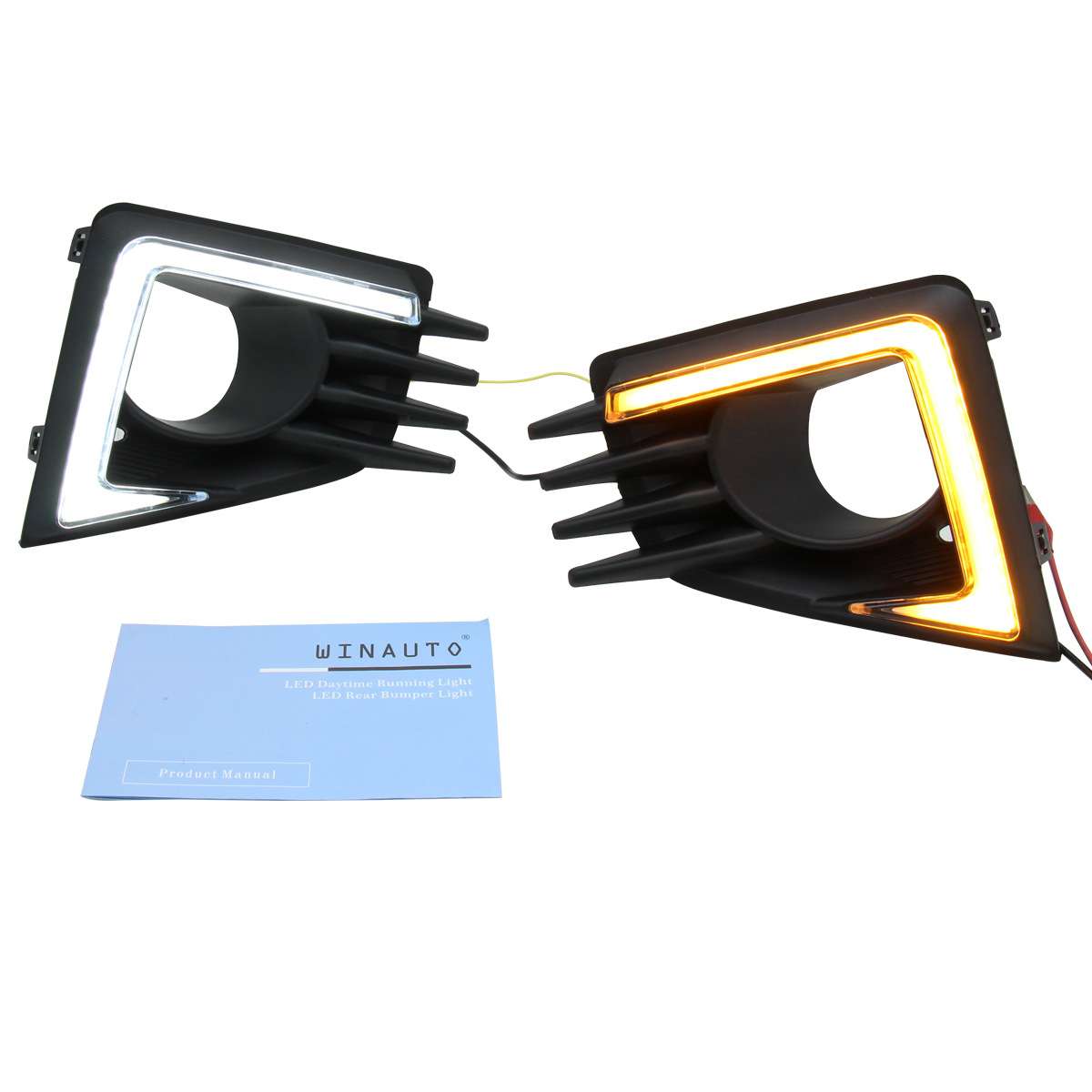 适用于2020-2021年MB Mirage带黄流光 双色 日间行车灯 专车专用