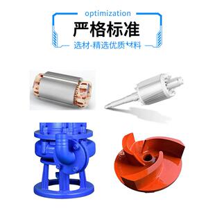 ZJQ搅拌泥浆泵铬合金耐磨洗砂泵沙场抽沙4级电机立式潜水渣浆泵