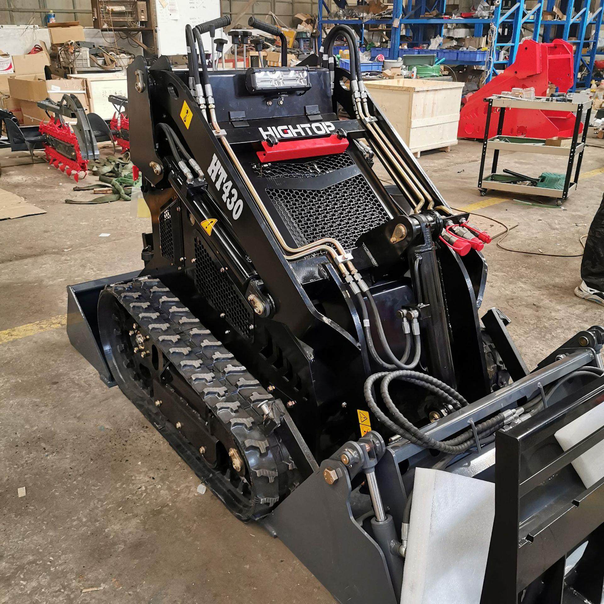 厂家发货ht430小型履带滑移装载机 14-23马力欧五epa燃油装载机