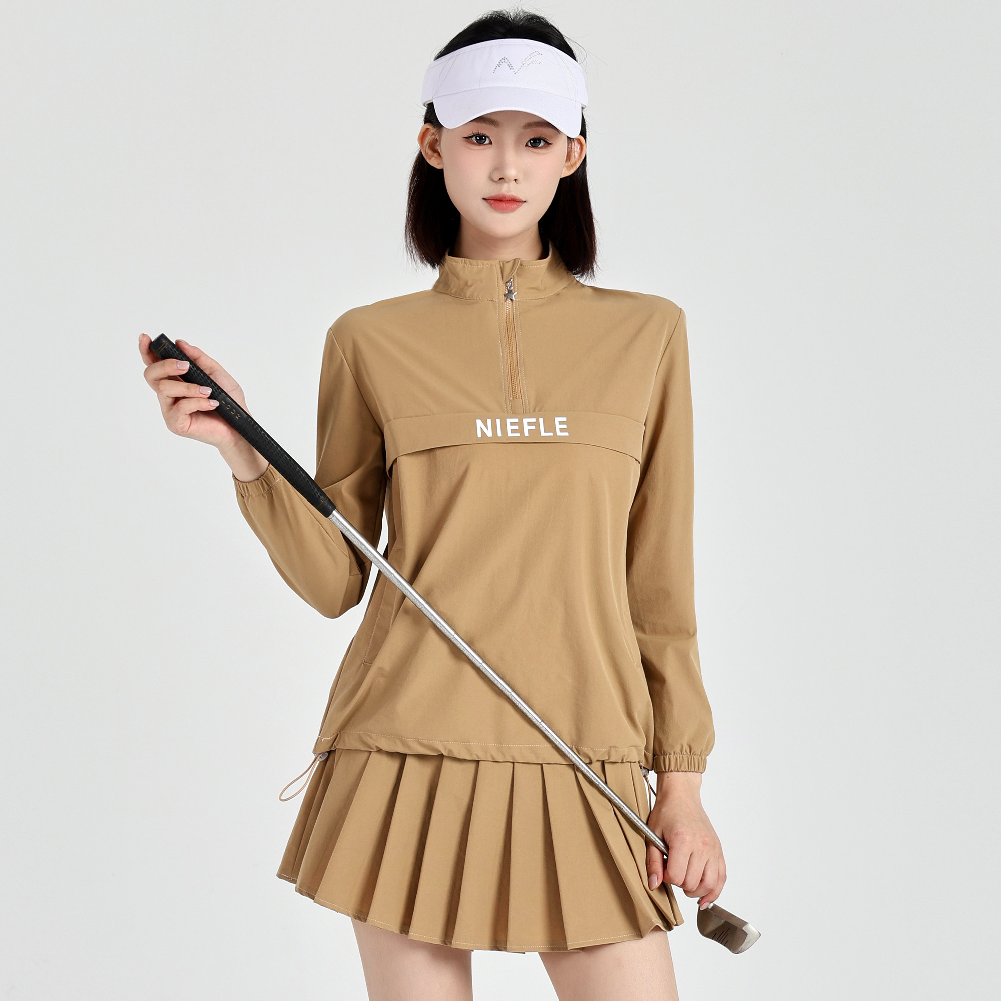 NIEFLE高尔夫服装女风衣外套套装