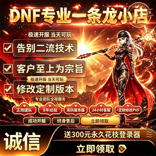 dnf开服 DNF架设搭建一条龙 地下城搭建 DNF服务器60-110级版本