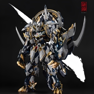 藏道CD-02白虎四圣兽合金成品可动国创机甲成品模型玩具男孩礼物