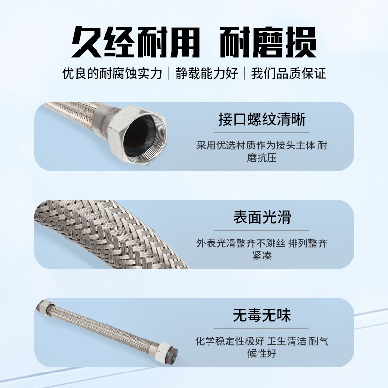 活塞空压机0.9/8 0.6/8打气泵机头止回阀钢丝编织管连接管子耐压