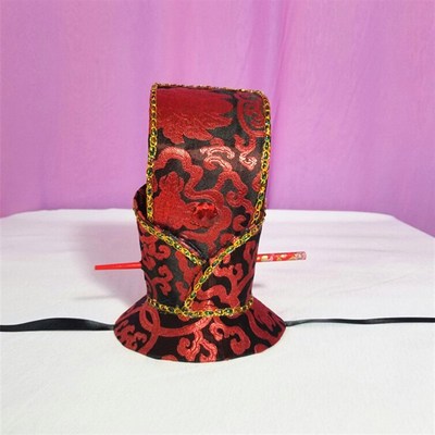 儿童古装汉服头饰 春秋战国秦汉三国太子头冠大臣帽子储君头冠