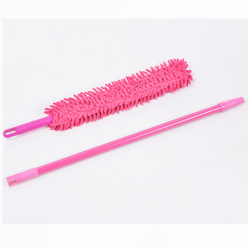 床底清扫神器雪尼尔可弯曲折叠伸缩除尘掸鸡毛掸子扫灰刷加长