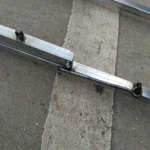 茶叶凉青架晾镀锌铁晒架制茶用具簸箕铁架 竹制品竹编 竹筛放置架