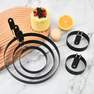 厂家不锈钢煎蛋器家用圆形煎鸡蛋蒸荷包煎蛋模具厨房烘焙工具