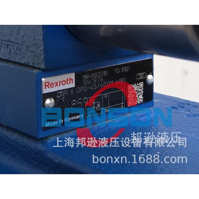 REXROTH,力士乐，R900323180,ZDR6DP0-4X/40yM W80
