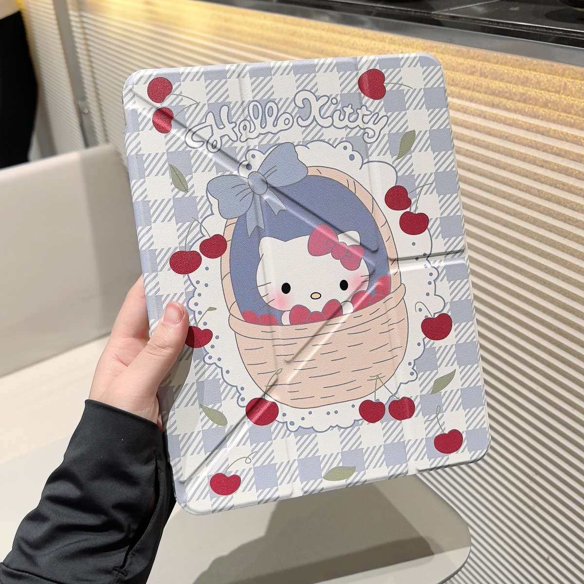 适用新款ipada16平板壳3+Y型折叠air67保护壳MINI防摔带笔槽pro11