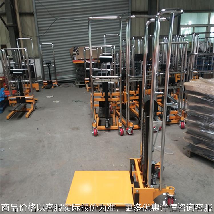 卷料上料车不锈钢模具堆高车手推小型手动液压人工叉车