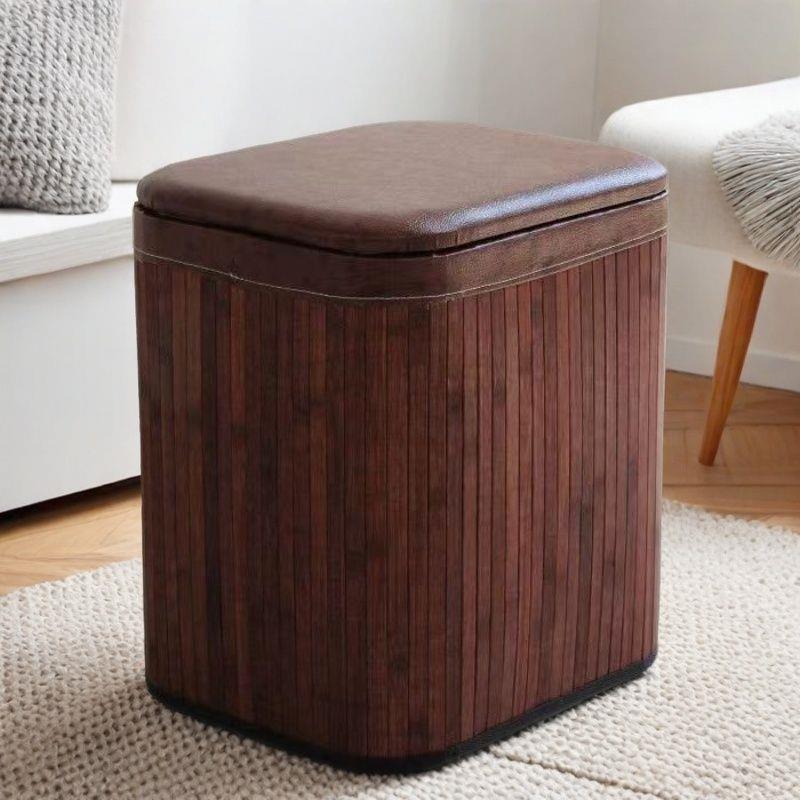 收纳凳子储物凳家用长方形实木小凳门口可坐人整理箱多功能换鞋凳