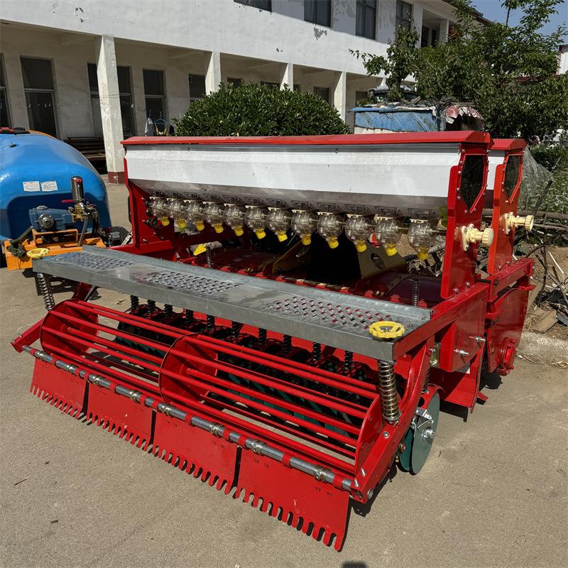 玉米施肥播种机桨腿小麦播种机农用高粱