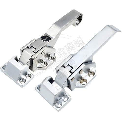 SK1-935工业锌合金门锁冷冻柜门压缩迫紧门把手烘箱拉手铰链DK615