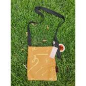 运河文创礼物密符扇单肩包斜挎长肩带可以调节帆布环保袋学生通勤