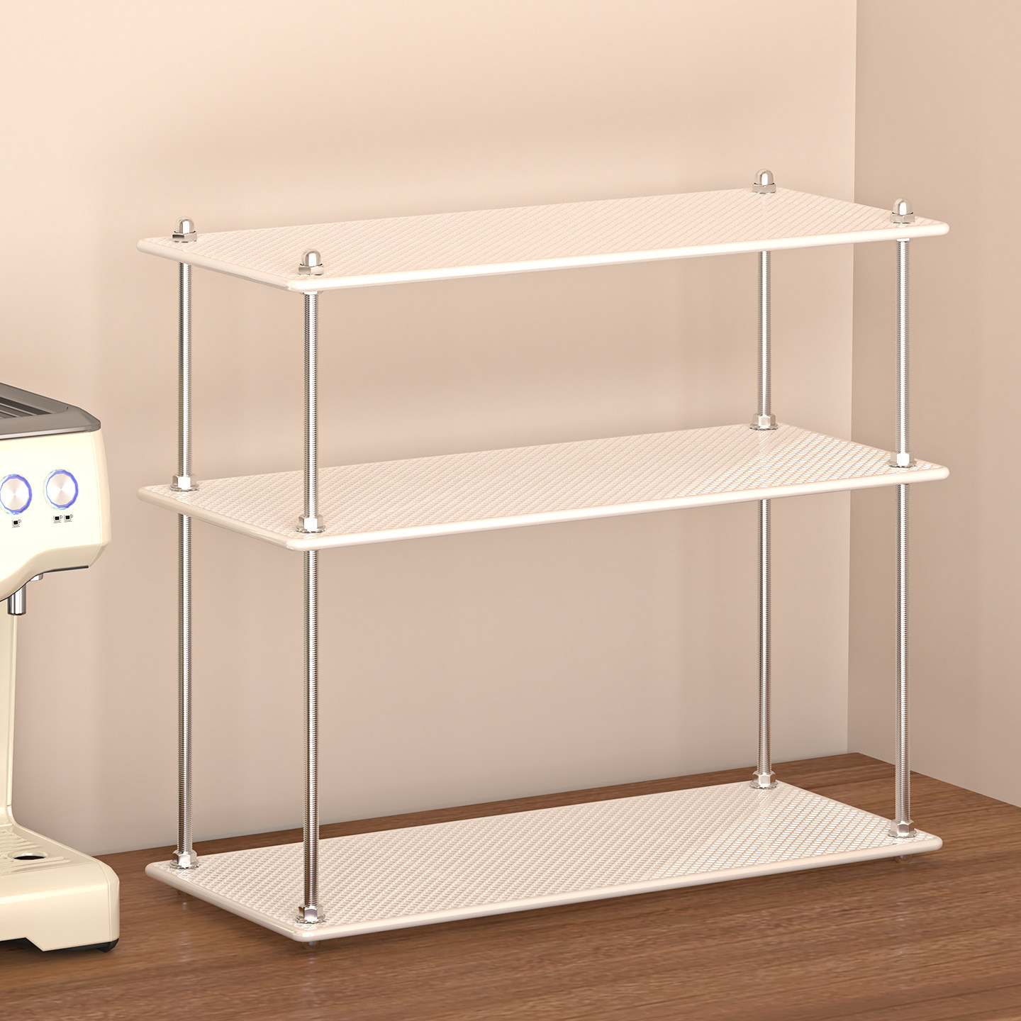 桌面转角多层水杯收纳架