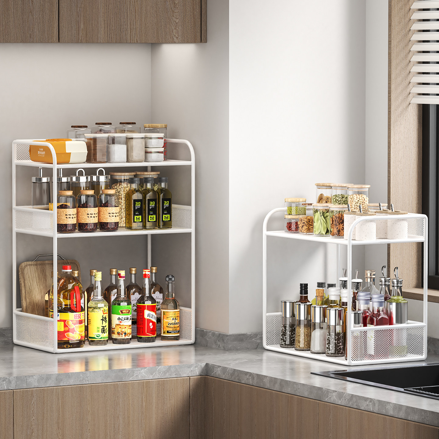 【全新升级】厨房调料品收纳神器