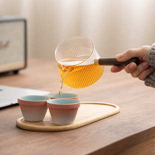 旅行茶具便携包一壶三杯功夫户外喝茶装 备女士快客杯露营女士茶具