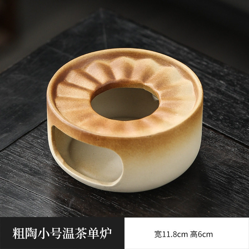 蜡烛加热暖茶器玻璃水果茶壶温茶炉煮茶炉餐厅酒店花茶煮茶壶套装