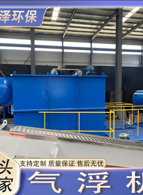 溶气气浮机 2t/h小型混凝气浮机 养殖场粪便污水处理设备生产厂家