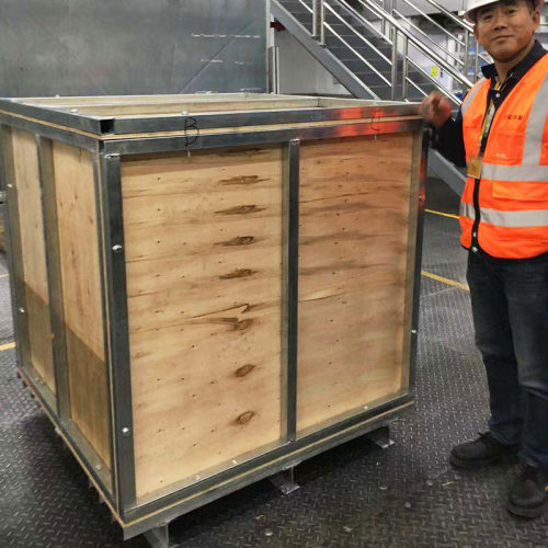 铁边木箱 厂家直销出口木箱包装箱免熏蒸航空运输铁皮钢带箱