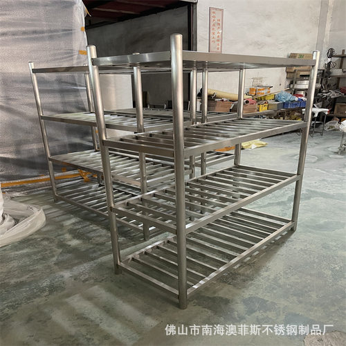 不锈钢货架 实验室重型仓储货架 后厨层板架304不锈钢冷库置物架