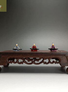 包邮迷你树脂摆件伯牙抚琴假山奇石枯山水盆景装饰品古代人物李白