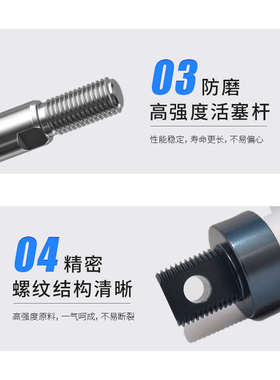 BLCH气动迷你空气缸MAL32*25/50/75/100/125/150/200螺纹双向气缸