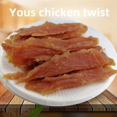 宠物狗零食鸡丝鸡胸肉条金毛猎犬比雄奖励零食肉干