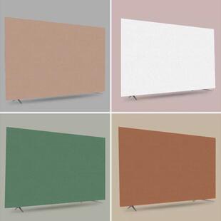 简约现代中式 盖布保护罩布艺电视机罩防尘套罩布 55英寸65寸挂壁式