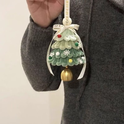 DIY圣诞树挂件送朋友圣诞节礼物