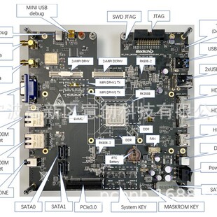 行业主板NPU人工智能rk3568瑞芯微rk3588开发板linux开源qt核心板