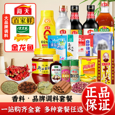 海天调料组合套装油盐酱醋调料品