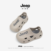 外穿男童溯溪鞋 夏季 2025凉鞋 JEEP儿童拖鞋 防滑涉水女童沙滩鞋 男孩